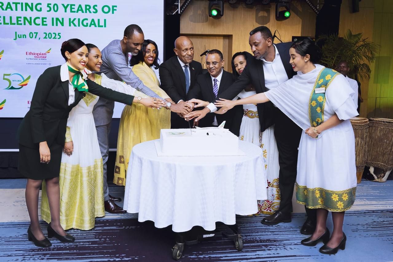 Ethiopian Airlines Kigali flights mark 50 years 