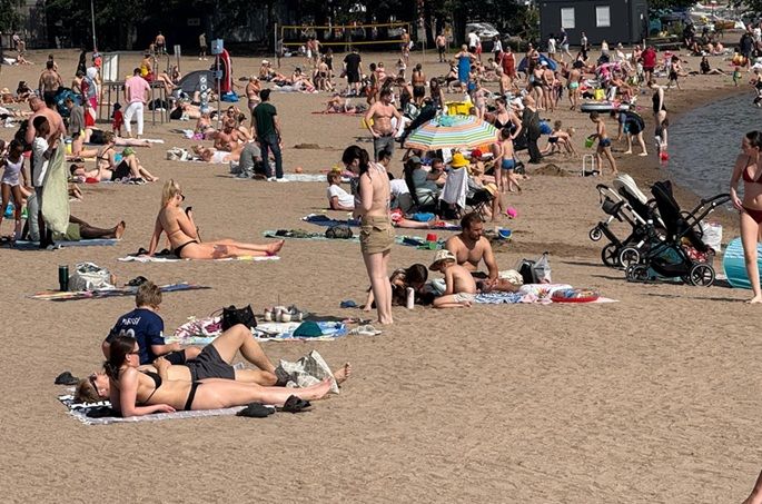 Finland Heatwave Nearing Historic Levels 