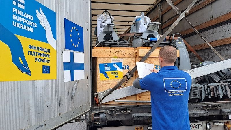 Finland Civilian Aid to Ukraine Grows With Latest Delivery of Vehicles and Supplies 1 Finland Civilian Aid to Ukraine Grows With Latest Delivery