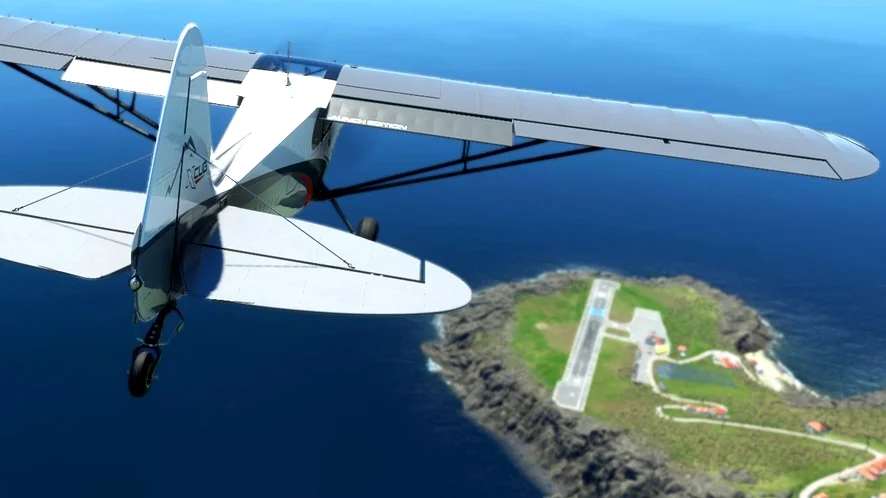 Islands with Airplane Runways on Beaches