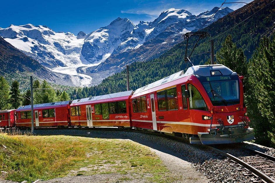 What It’s Like Taking a Train Across Switzerland 1 Train Across Switzerland