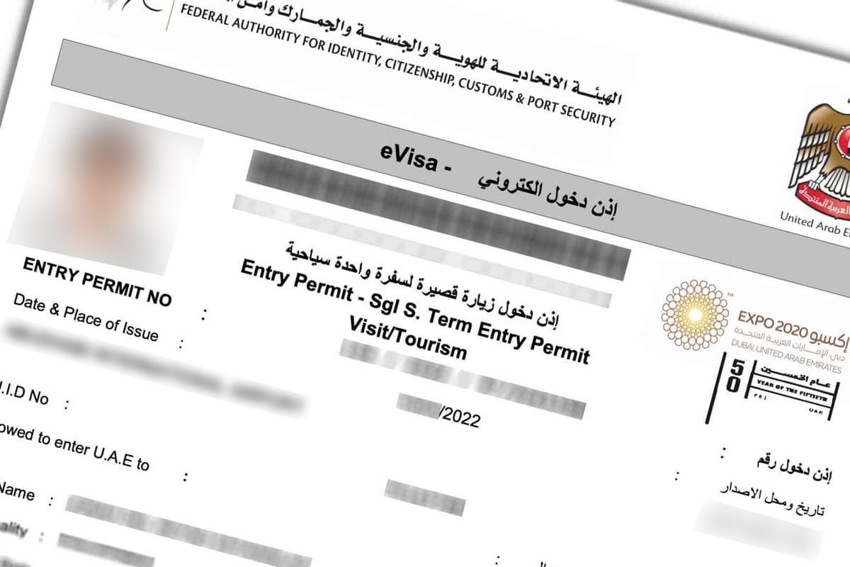 How to Apply For Dubai Tourist Visa in 5 Minutes