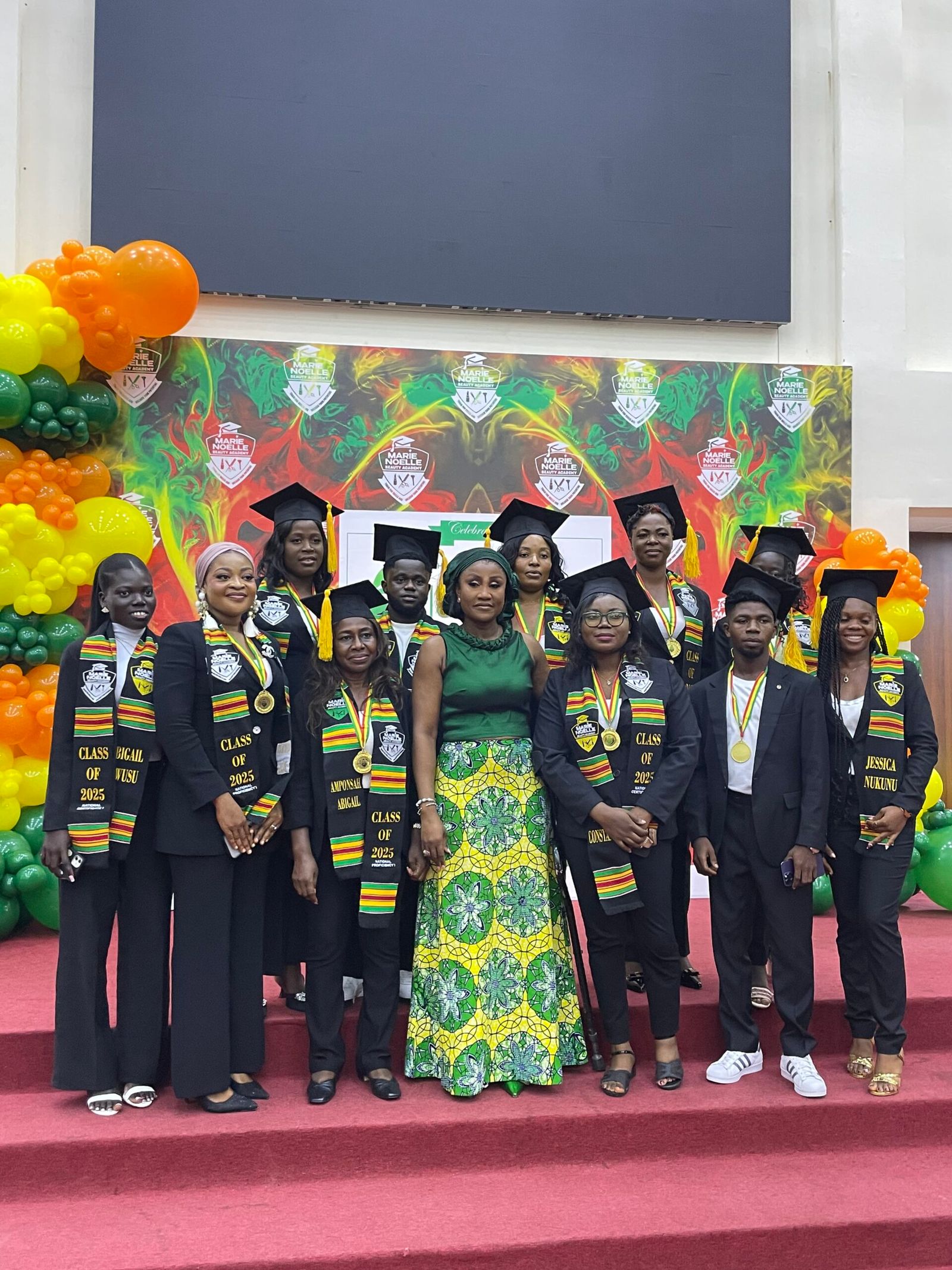 Marie Noelle Beauty Academy Graduates New Class of Certified Beauty Professionals in Accra