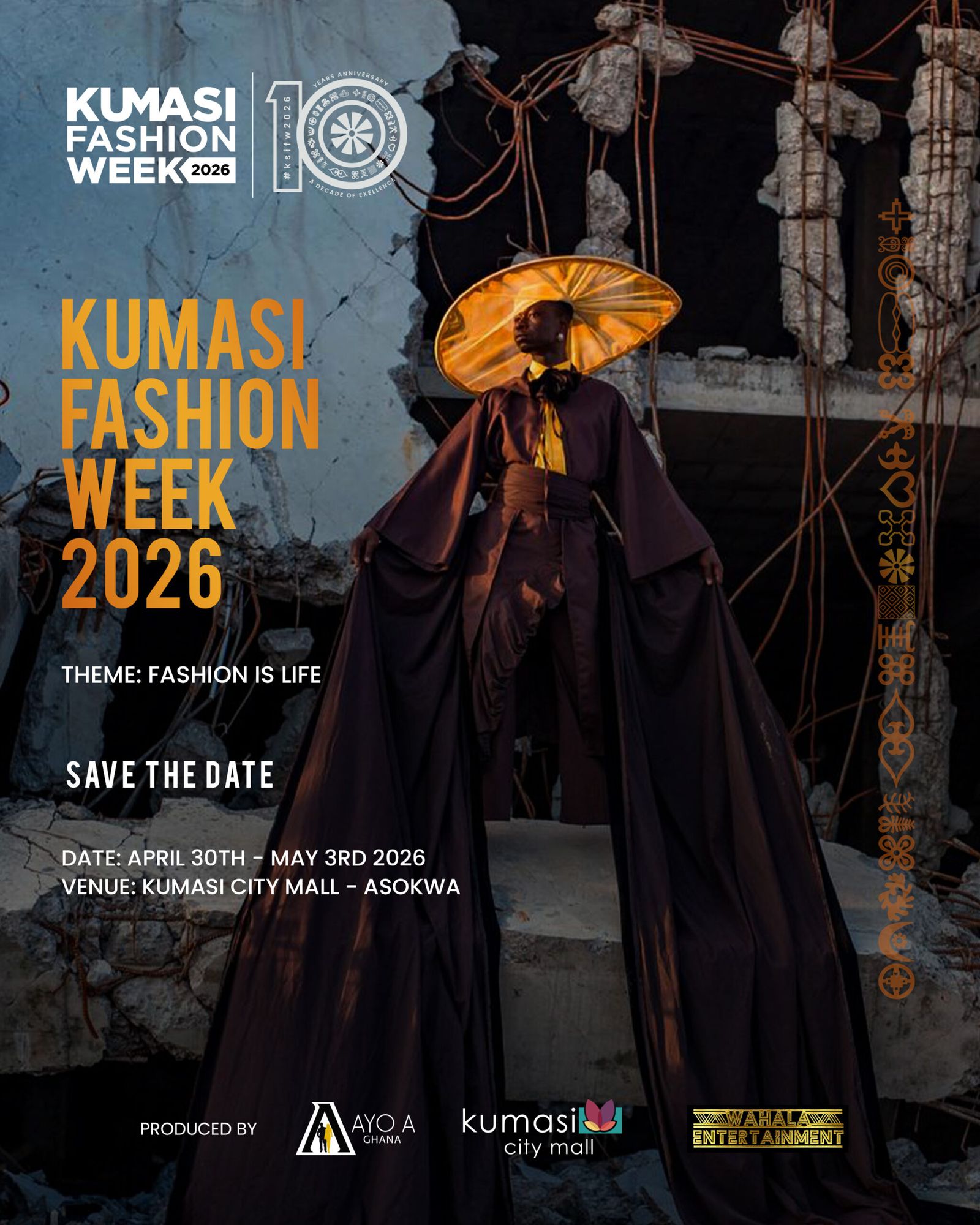 Kumasi Fashion Week 2026 Dates Announced: April 30 – May 3 1 Kumasi Fashion Week 2026