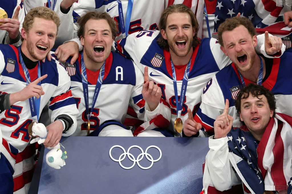 USA Win Men’s Olympic Ice Hockey Gold After Overtime Thriller