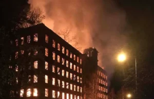 Teenager Arrested After Fire Devastates Historic Big Mill in Leek Teenager Arrested After Fire Devastates Historic Big Mill in Leek