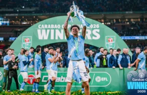 Manchester City Lift Carabao Cup With 2-0 Win Over Arsenal Manchester City beat Arsenal 2 - 0 to win Carabao Cup final