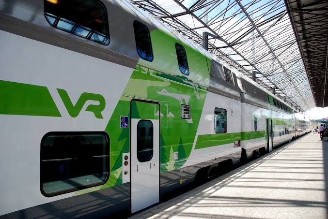 Baby Born Aboard VR Train Travelling From Helsinki to Vaasa