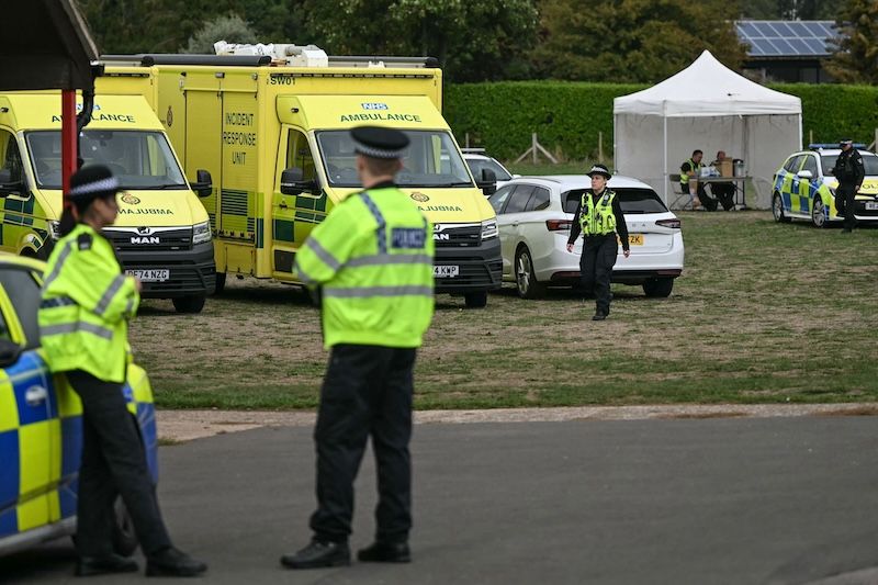 Five men arrested near RAF Fairford as police investigate suspected terrorist act 1 Five men arrested near RAF Fairford as police investigate suspected terrorist act