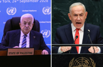 Mahmoud Abbas warns of another Nakba as Netanyahu faces walkout at UN General Assembly Mahmoud Abbas warns of another Nakba as Netanyahu faces walkout at UN General Assembly