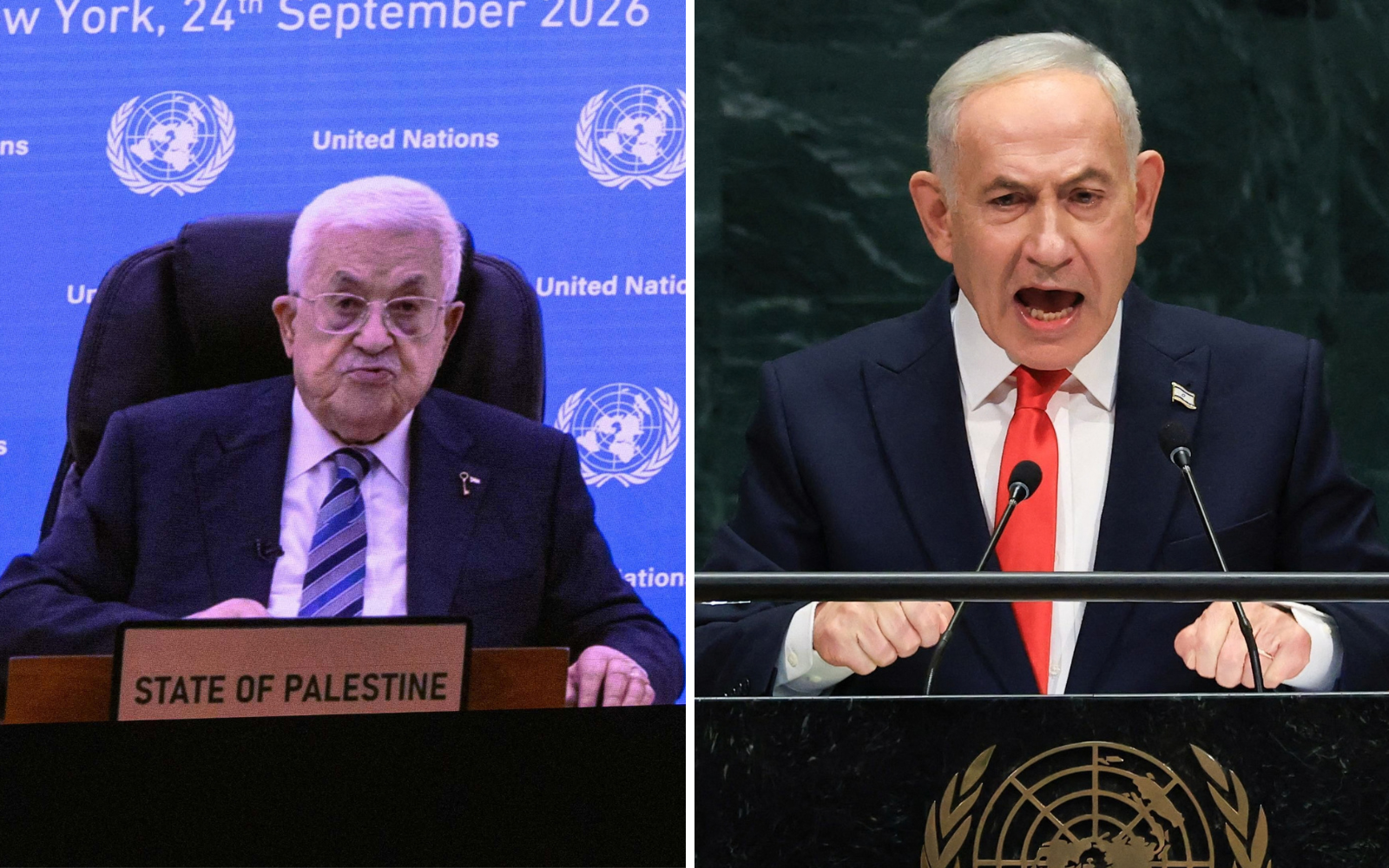 Mahmoud Abbas warns of another Nakba as Netanyahu faces walkout at UN General Assembly 1 Mahmoud Abbas warns of another Nakba as Netanyahu faces walkout at UN General Assembly