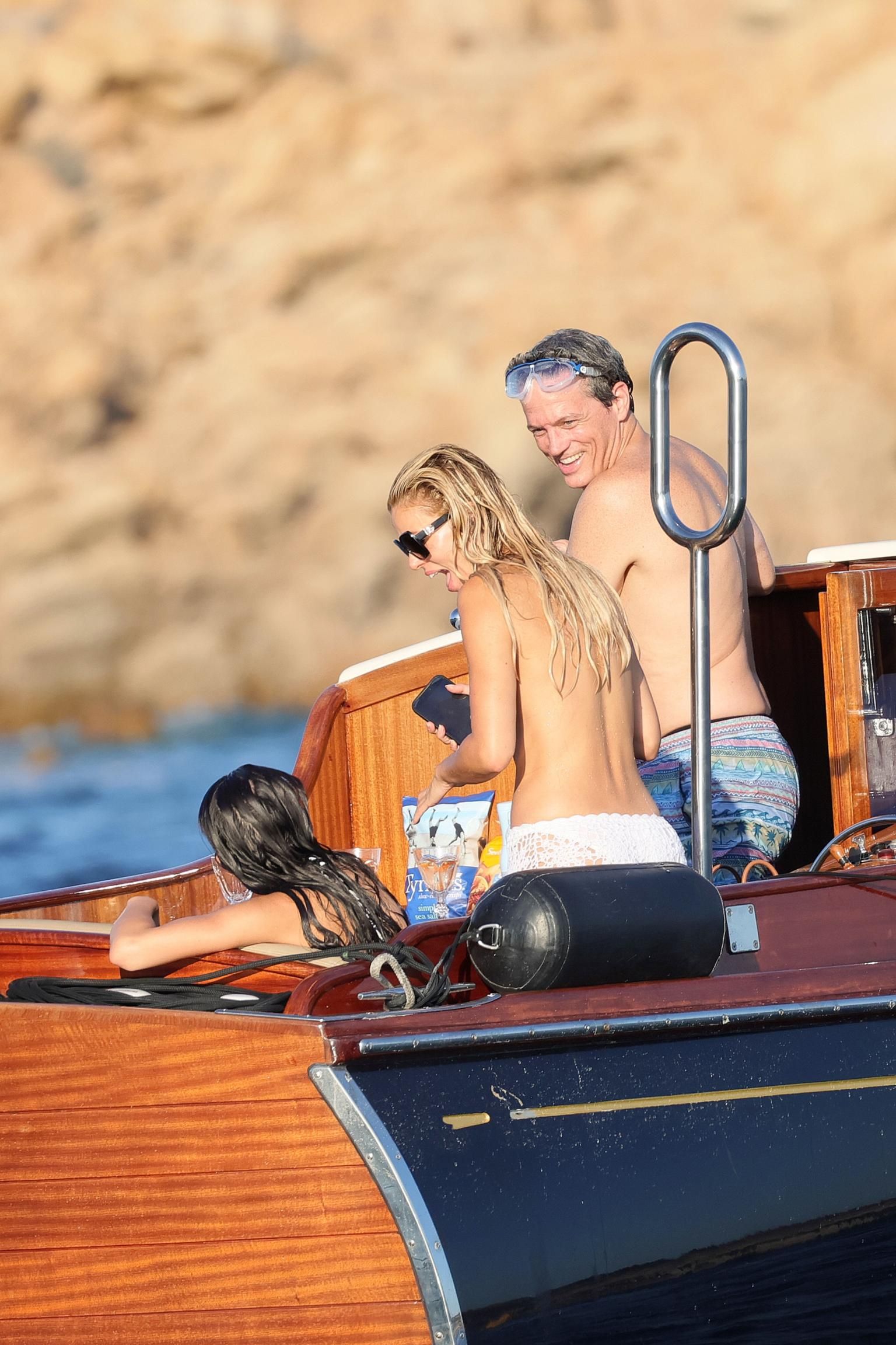 Brooks Nader explains why she went topless on a yacht trip with her father 3 Brooks Nader explains why she went topless on a yacht trip with her father