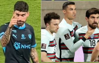 Cristiano Ronaldo urges Saudi league to impose lifetime bans after Diogo Jota chants aimed at Ruben Neves VIDEO: Cristiano Ronaldo urges Saudi league to impose lifetime bans after Diogo Jota chants aimed at Ruben Neves
