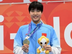 Yu Zidi, 13, breaks Asian Games record to win first major gold medal Yu Zidi, 13, breaks Asian Games record to win first major gold medal