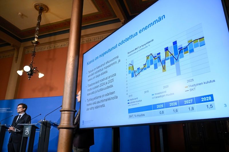 Finland's economy set to grow faster as public debt continues to climb 1 Finland's economy set to grow faster as public debt continues to climb